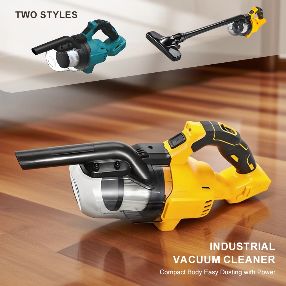 เครื่องดูดฝุ่นไร้สายลิเธียมไอออนแบบพกพา ใช้งานได้ทั้งในบ้านและรถยนต์ ทนทาน พร้อมพลังดูดที่แข็งแกร่ง