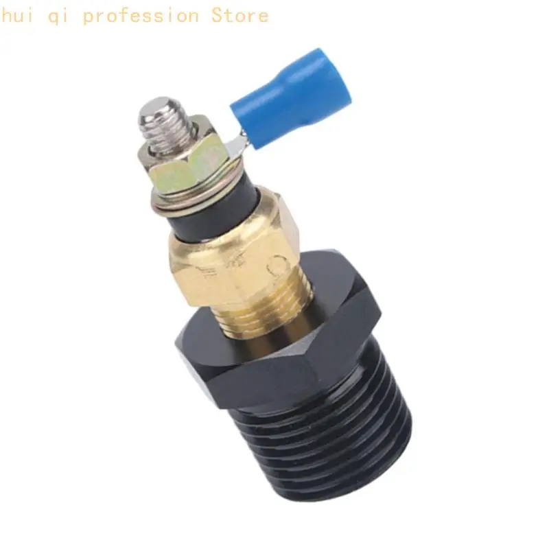 Kühlmitteltemperatursensor-Adaptersatz 3/8NPT für und K24-Motorumbauten, mit werkseitiger Gewindemontage H8WE – Detail 5