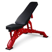 Hot Sale Adjustable Fitness Dumbbell Bench Abdominal Exercise Sit-Up Bench Strength Training Durable Fitness Bench