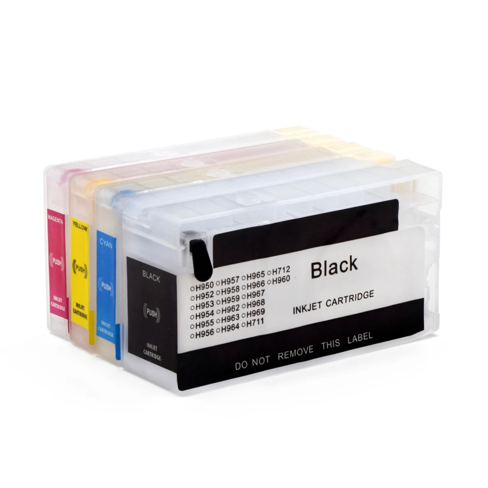 95U 95X 952 953 954 955 956 957 958 950 951 711 Заправочный картридж без чипа для Hp 950xl 951xl 711xl 952xl 953xl 954xl