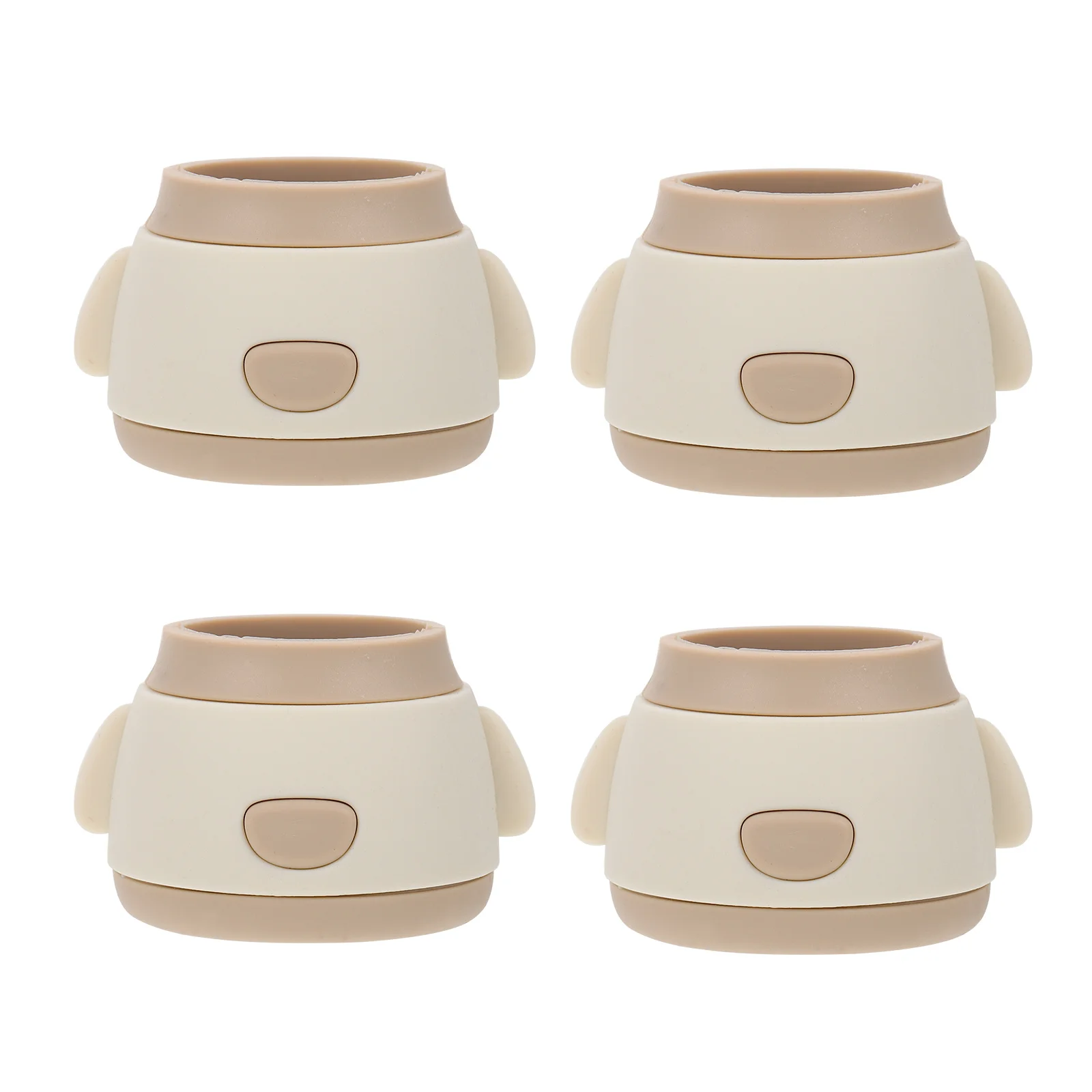 4 قطعة أقدام طاولة سيليكون يغطي عدم الانزلاق الأثاث الساق الغطاء الواقي للكراسي مكاتب المضادة للخدش دائم آمنة