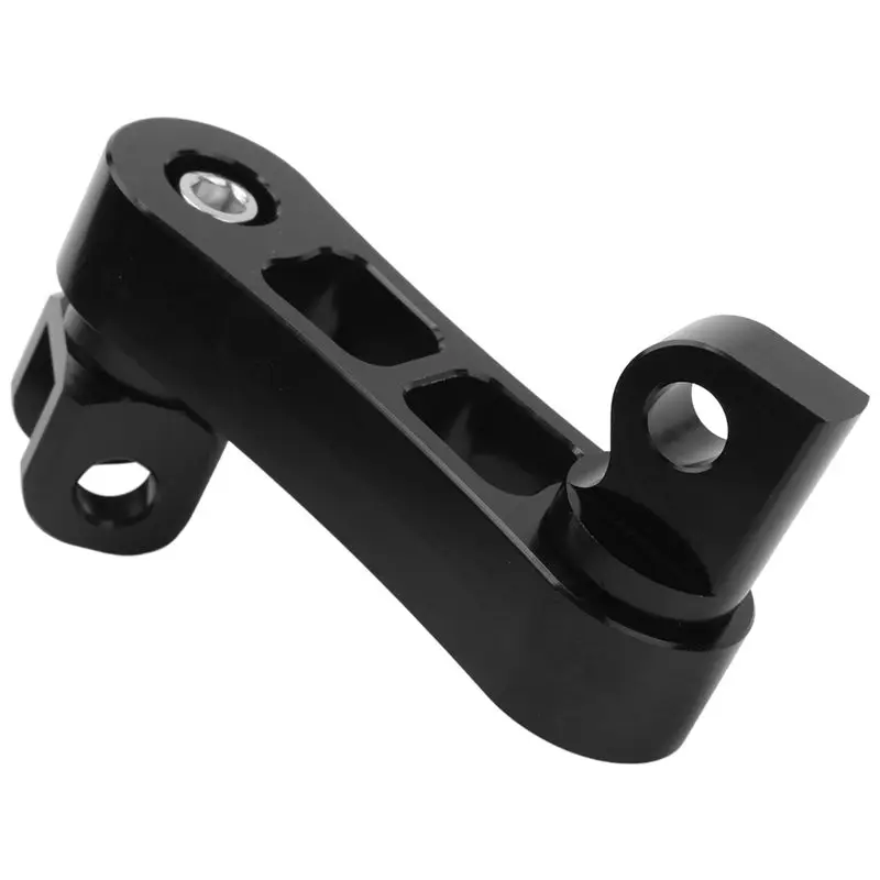 A67K-Motorcycle Adjustable Passenger Footpegs Highway Pegs Male Mount Foot Peg Clamp Support Extensions Bracket