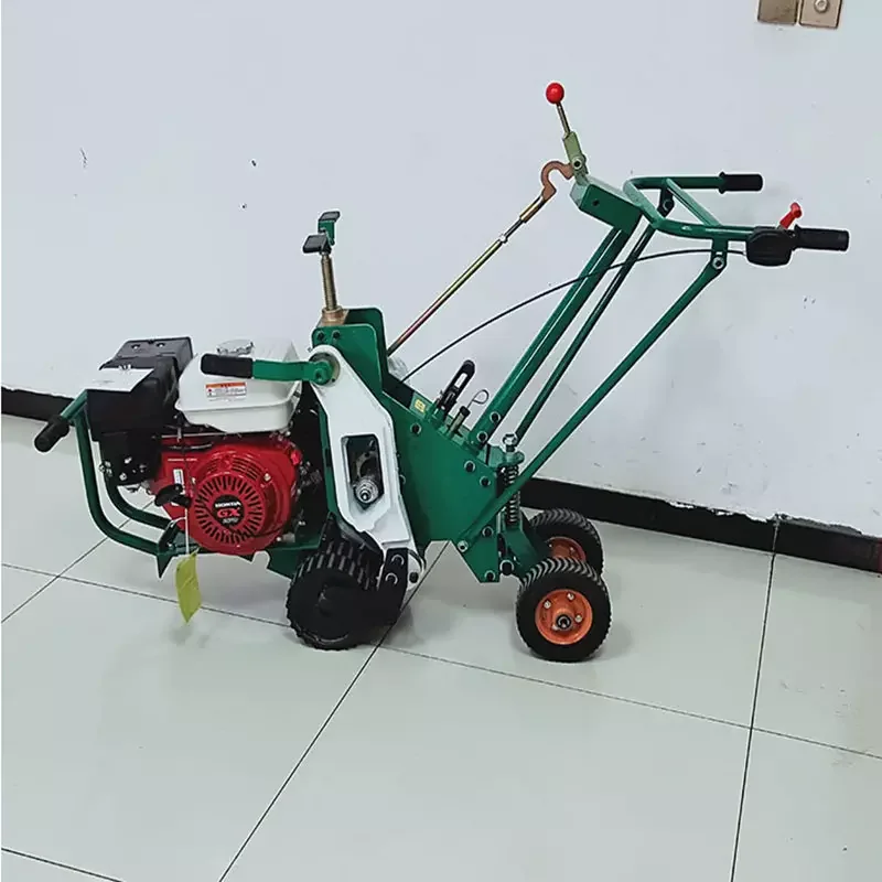 Self Propelled Golf Grass Cutting Machines Industrial Turf Sod Cutter Automatic   Driven Reel Mower Machine