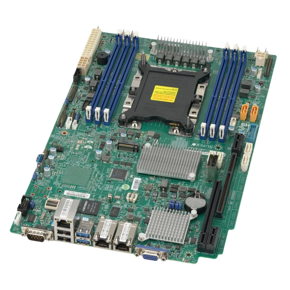 

Supermicro X11SPW-TF-O Motherboard Proprietary WIO Single Socket LGA-3647(Socket P)Xeon Scalable Processors 2nd Generation