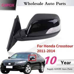 CAPQX 11Pin Auto Side Rearview Mirror For Honda Crosstour 2011-2014  Side Rear View Mirror Assembly