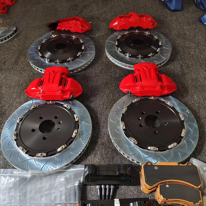 suitable for Vw Cc Golf Tank 300 Racing Big Brake Caliper 6 Piston Kit High Carbon Discs Custom Color Di