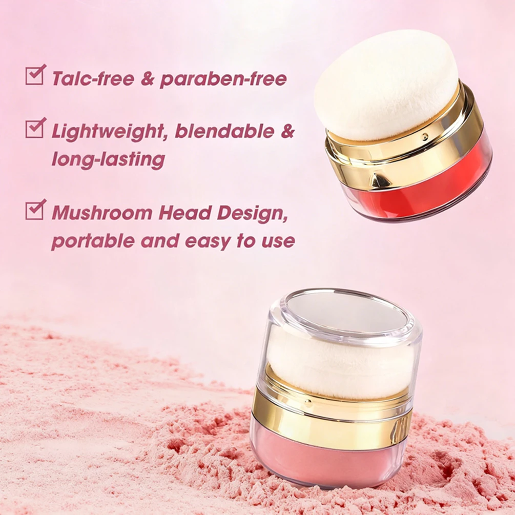 11 Color Blush Powder Puff Set Private Label Custom Logo Vegan Makeup Wholesale Mirror Compact Sponge Egg Fine Finish Foundation
