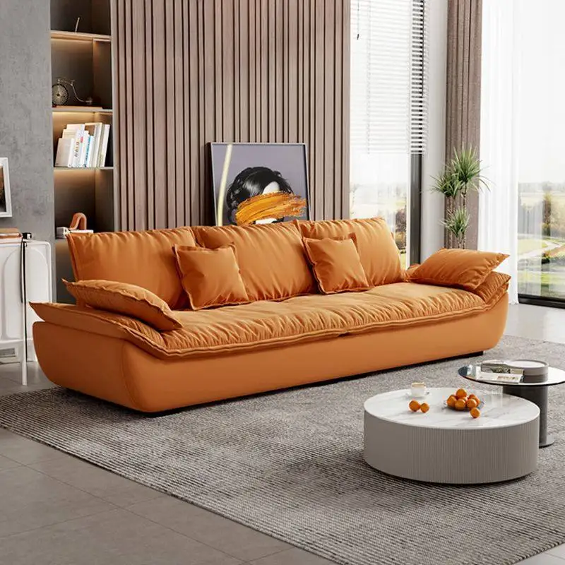 Designer White Living Room Sofas Modern Single Balcony Living Room Sofas Individual Relaxing Sillon Cama Lounge Suite Furniture