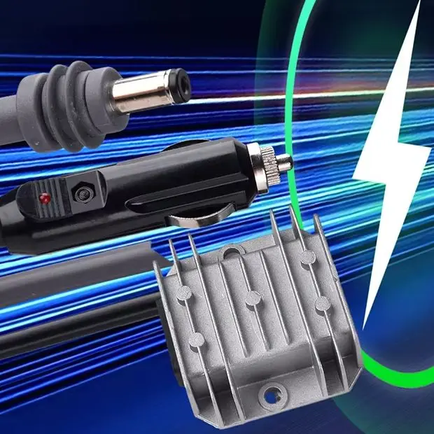 30V DC to DC Step up Converter 12V 24V to 30V 3.5A Waterproof IP68 Power Module with Cigarette Lighter for RV Boat Surveillance