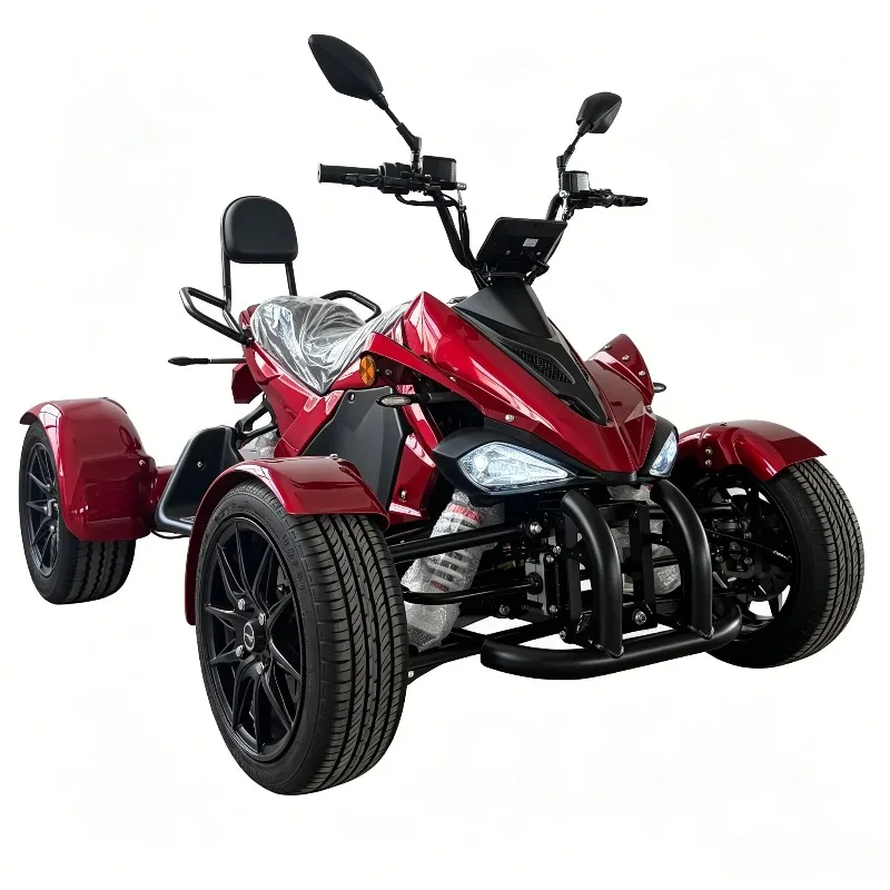 High Speed 90km/h Electric ATV 72V 4000W, 141KM Long Range Lithium Quad for Adults, All-Terrain 4 Wheeler Off-Road Sport Bike