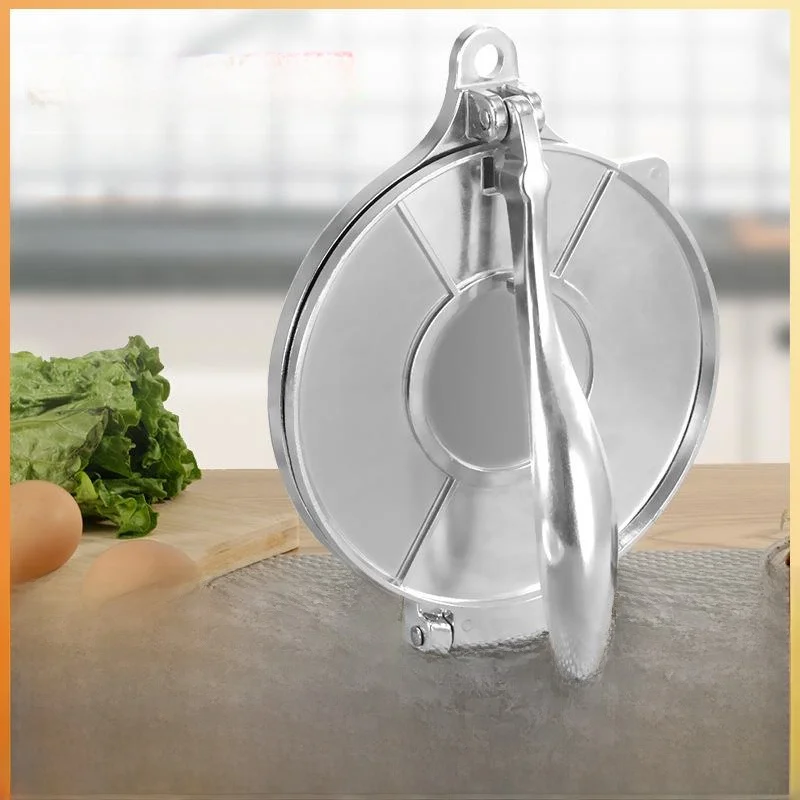 

Aluminum Alloy Pancake Maker Handmade round Dumpling Skin Press Tool Kitchen Cooking Utensil Lazy Person's Essential Tool