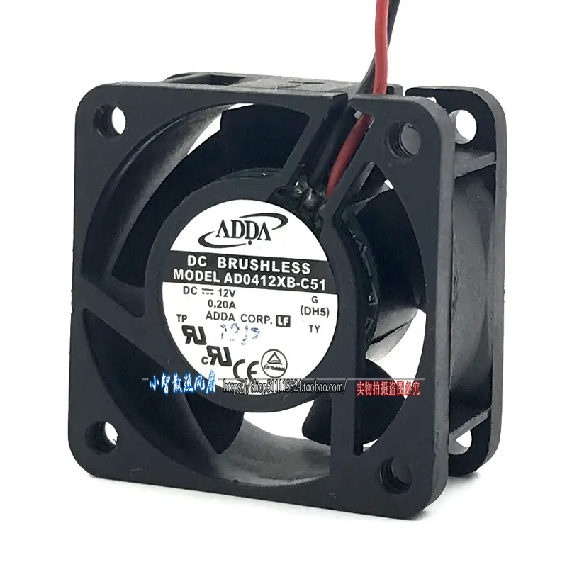 الأصلي AD0412XB-C51 12V 0.20A 4020 40*40*20 مللي متر جديد مروحة التبريد المبرد #3