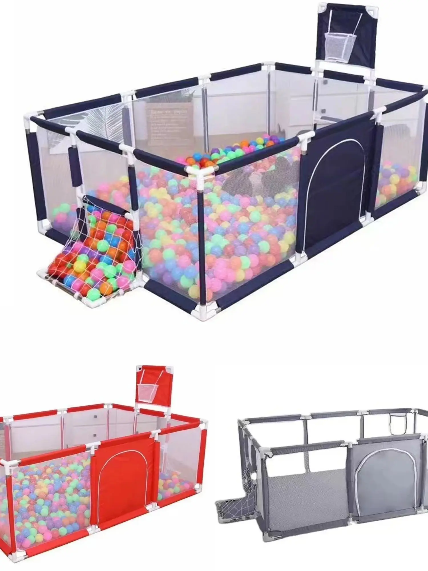 Box per bambini Recinzione di sicurezza Barriera strisciante per bambini Recinzione a terra per la casa dei bambini Area di sicurezza per bambini Viaggia nel cortile di gioco Giocattolo per bambini