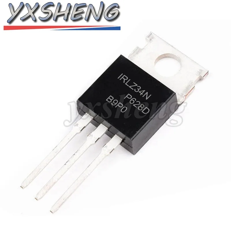 10 قطعة IRFZ24N IRFZ34 IRFZ34N IRFZ40N IRFZ44N IRFZ46N IRFZ48N IRLZ24N IRLZ34N IRLZ44N TO-220 من خلال ثقب ترانزستور ذو تأثير ميداني #5