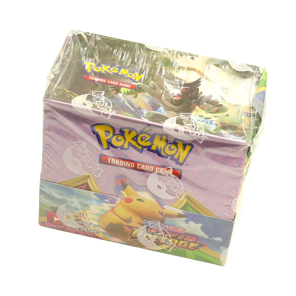 Pokemon Card Set Evolutions Additional Game Booster Box Cards Trading Play Toys Battle Styles Darkness Ablaze Children Gifts