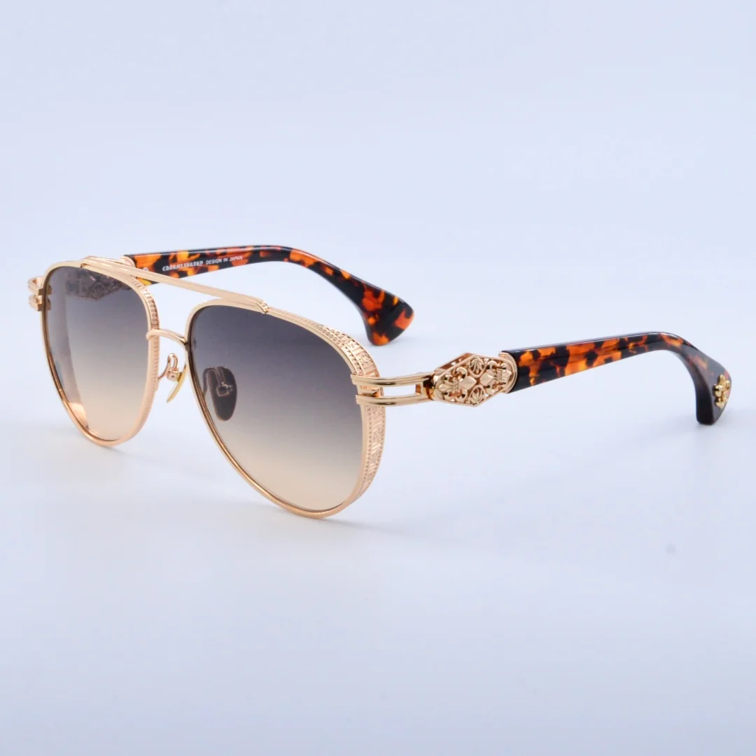 

2025 New Men Classic Retro Titanium Alloy Sunscreen Sunglasses for Women Fashion Pilot Outdoor UV Protection Sunglasses UV400