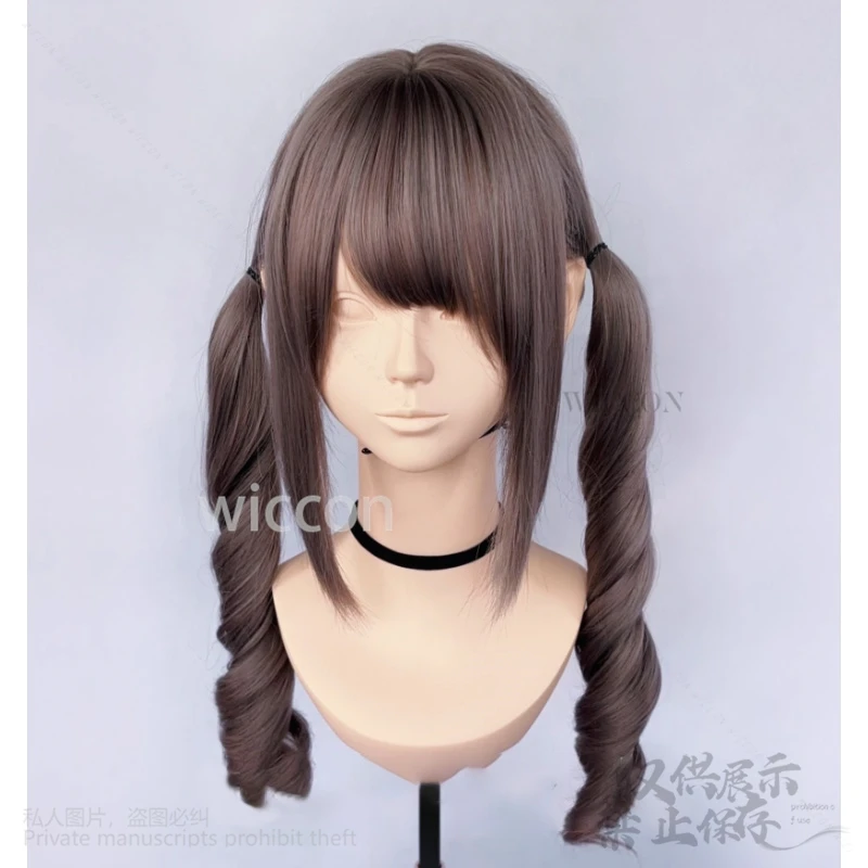 أنيمي Nyashka كوس اليابانية جيراي كي الفتيات تأثيري شعر مستعار اصطناعي لوليتا جميل الحلو Y2K عناقيد حفلة الهالوين كوس JK أغطية الرأس