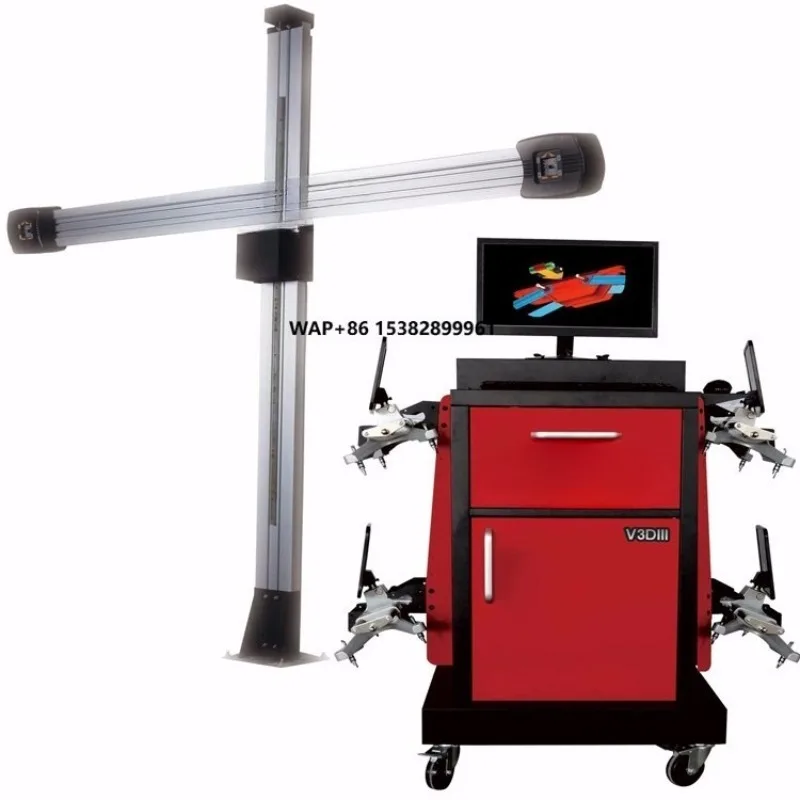 Visual 3d Four Wheel Alignment Hunter 3D Wheel Alignment Machine Equipment Full Set for Cars & Trucks  Freely Databa