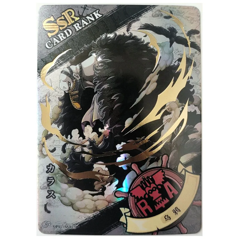 Anime ONE PIECE Rare Foil Stamping SSR Game Cards Luffy Rayleigh Zoro Kuzan Nami Toys for boys Collectible Card Birthday Present