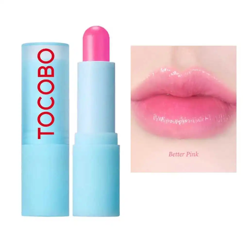 3-farbiger Tocobo feuchtigkeitsspendender Lipgloss-Balsam, langanhaltende Reparatur-Lippenlinien, nicht klebende, dimmbare Lippenlinien, geeignet für das tägliche Make-up