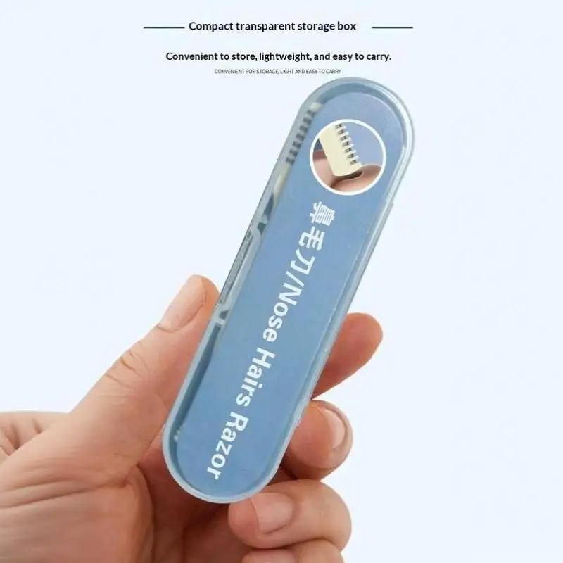 Manueller Nasenhaarschneider Doppelkopf-Nasenhaarrasierer 360 ° Nasenhaarschneider – Detail 7