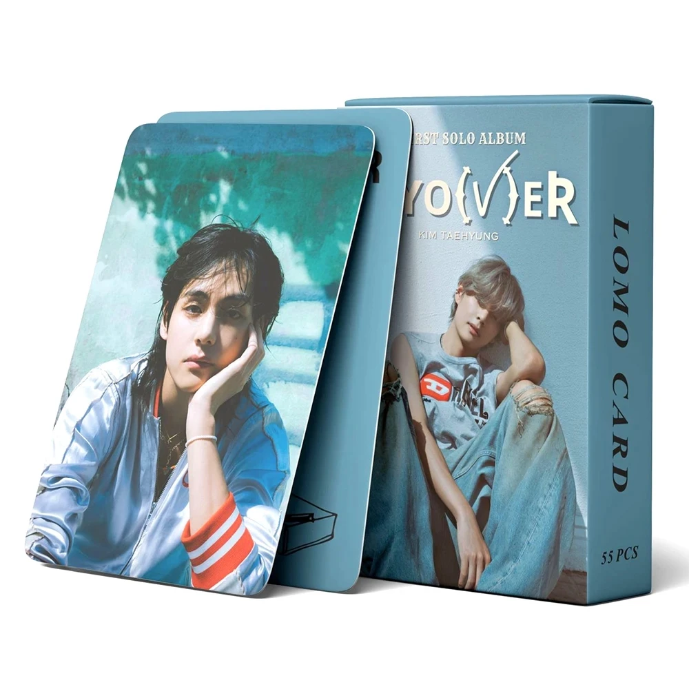 55pcs/set Kpop New Album Lomo Cards High Quality HD Double Side Print Photo Cards