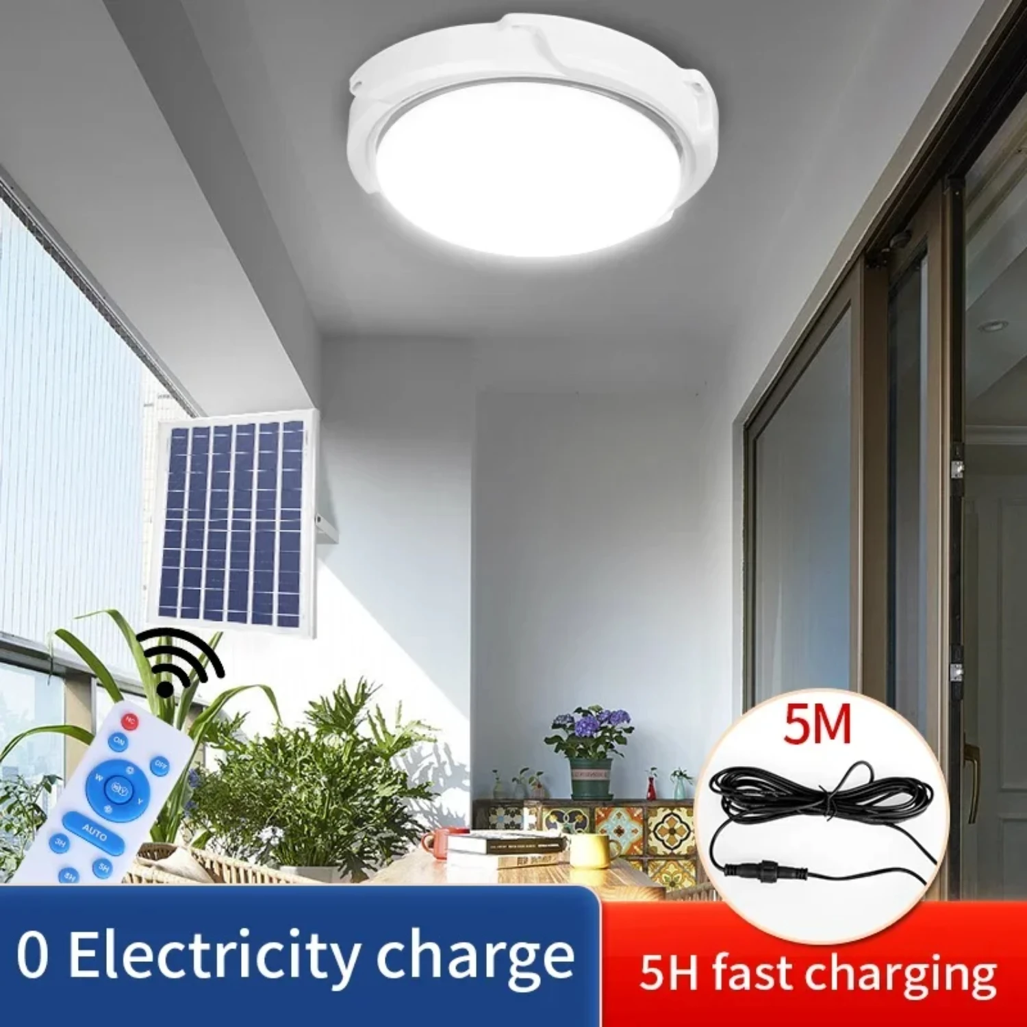 New Top-notch, energy-efficient, stylish high-quality indoor solar ceiling pendant light fixture for serene outdoor space, spaci