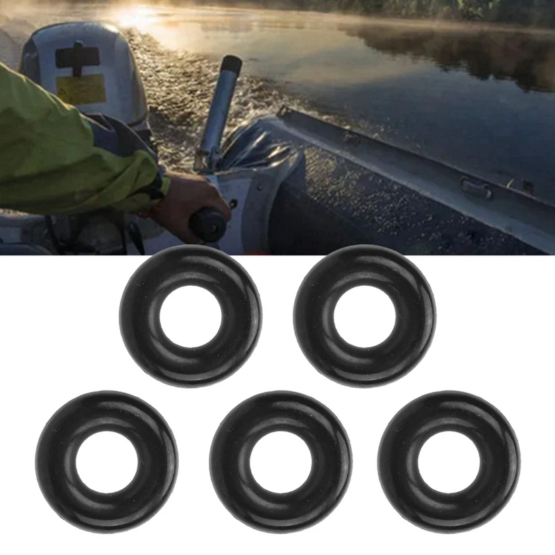 ชุดซีลโอริงระบายหรือระบายน้ำใหม่5ชิ้น93210-06ME6ยางนอกเรือโอริงสำหรับยามาฮ่า2จังหวะ4จังหวะ9.9-15HP เปลี่ยน