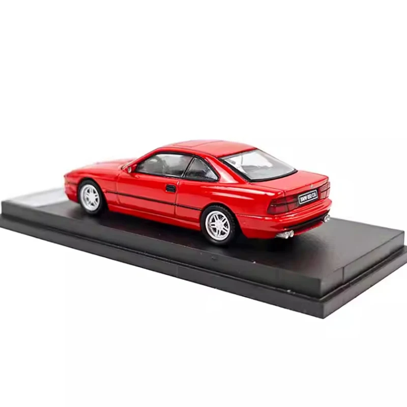 Delprado Diecast 1/43 Scale 850i Vintage Sedan Alloy Simulation Car Model Out Of Print Collection Display Toy Gift Souvenirs