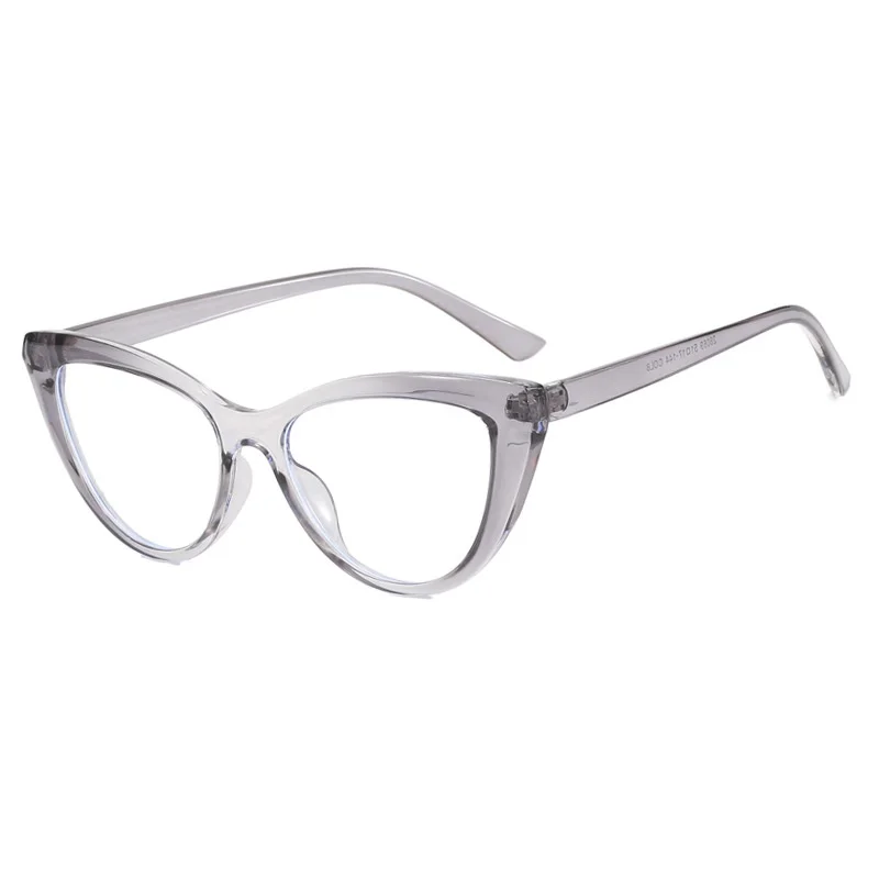 إطار نظارات على شكل عين القطة على الموضة الأوروبية والأمريكية للنساء، نظارات عصرية متعددة الاستخدامات لحجب الضوء الأزرق على طراز الشارع #6