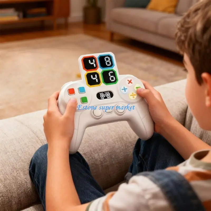 090B 24 斑点数学学習機 1300 以上の難易度と持ち運び可能なプランを備えた子供向けの参加型数学ゲーム