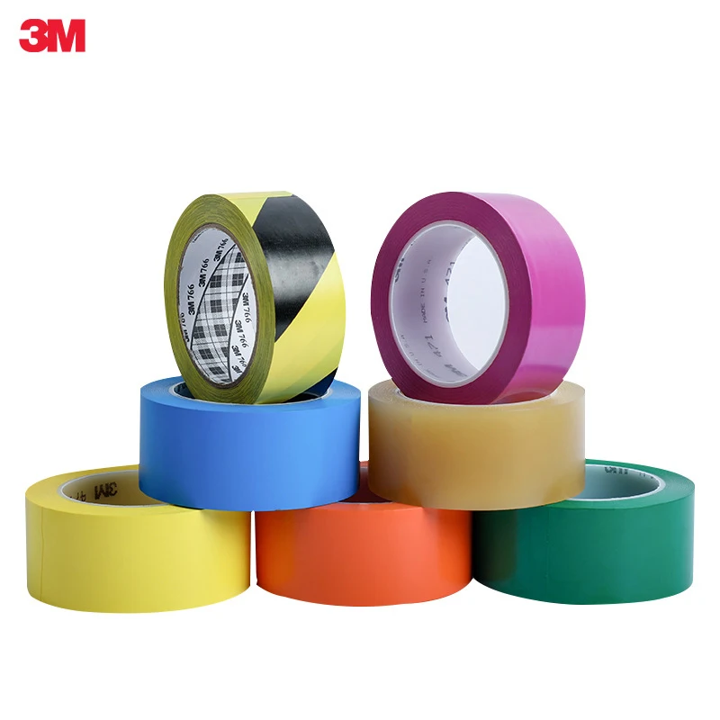 

3M Color Tape Width 48MM Length 33M Diy Packaging Sealing Tape High Quality Decoration Red Blue Adhesive Warning Tape