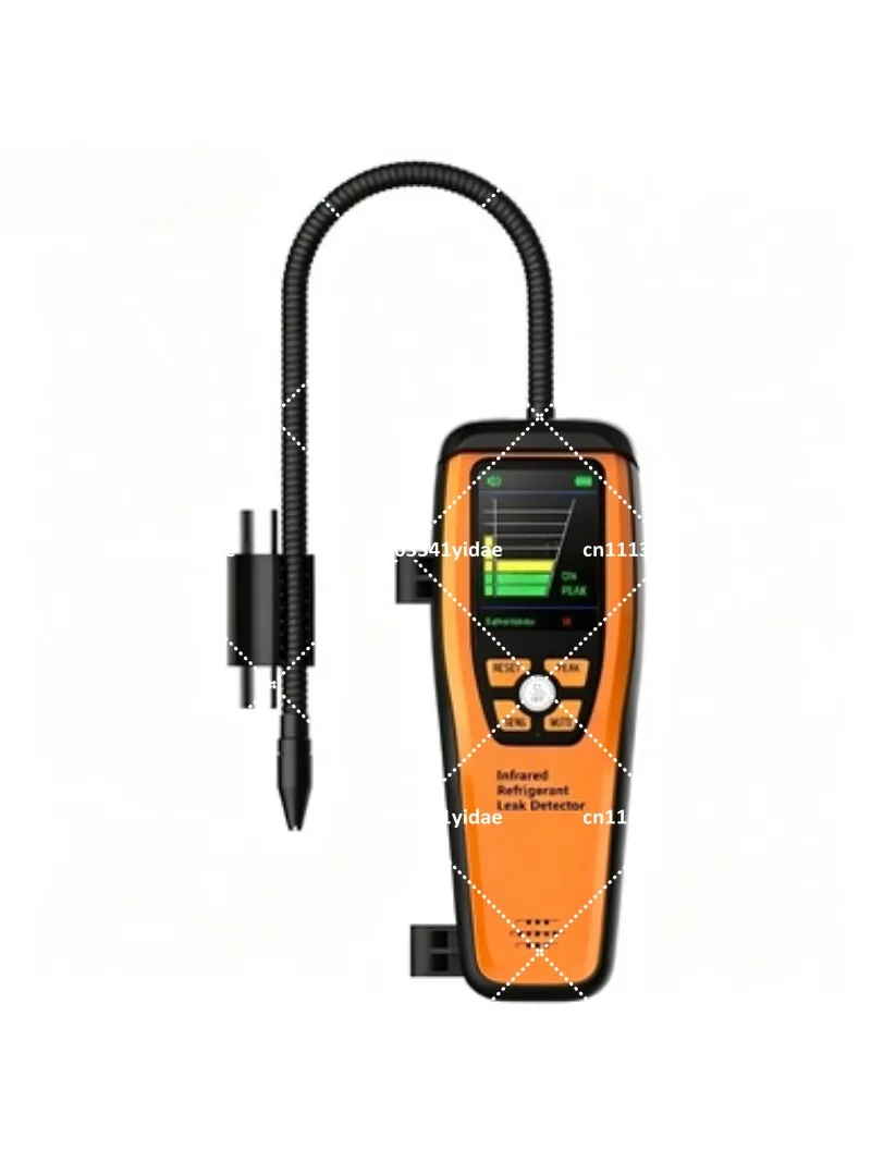 Infrared Leak Detector for Automotive AC Refrigeration Maintenance, Halogen Refrigerant Gas Leak Detector Tool
