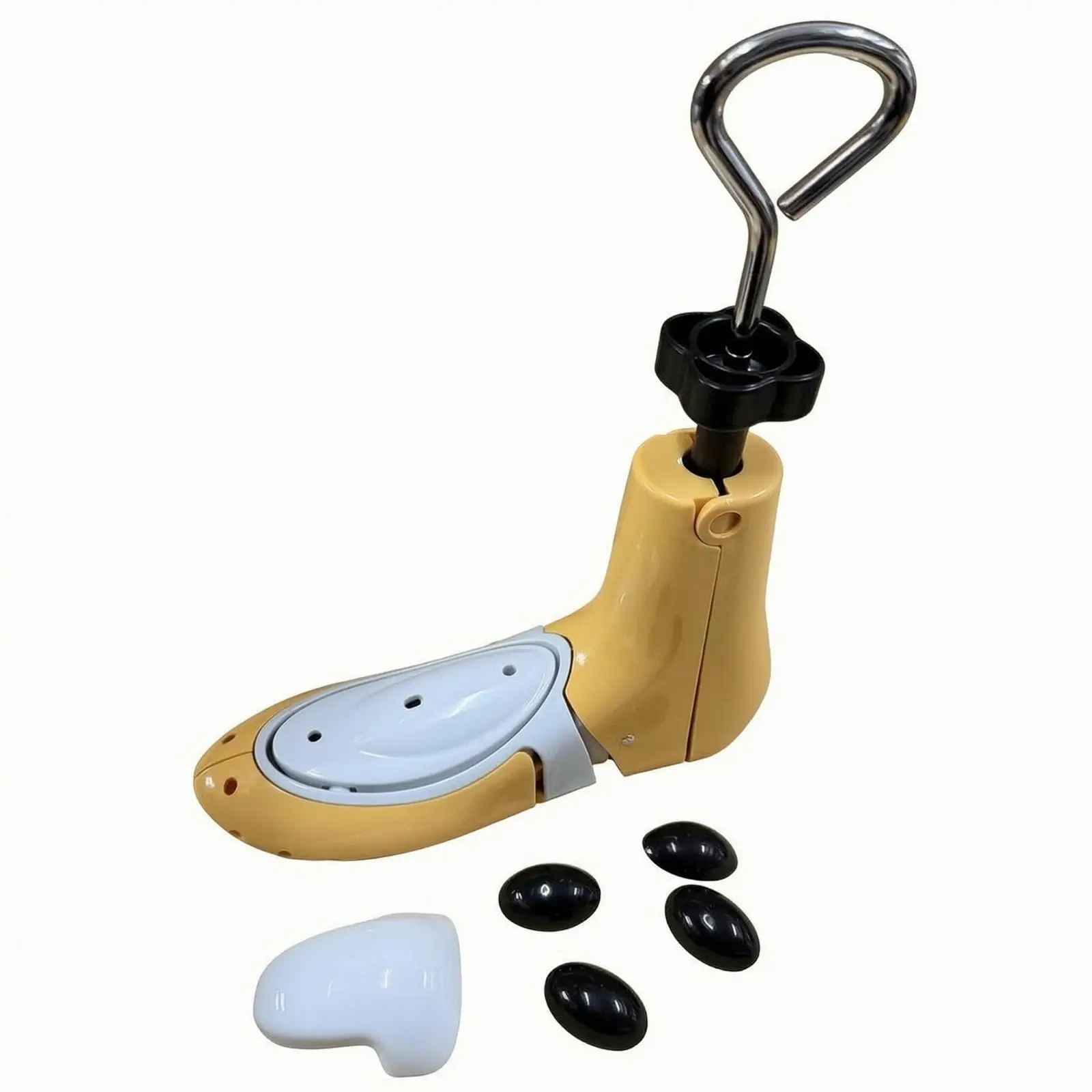 Footwear Stretcher Left Right Compatible Manual Shoe Stretcher Prevents Creasing Adjustable Shoe Expander for Boot Maintenance