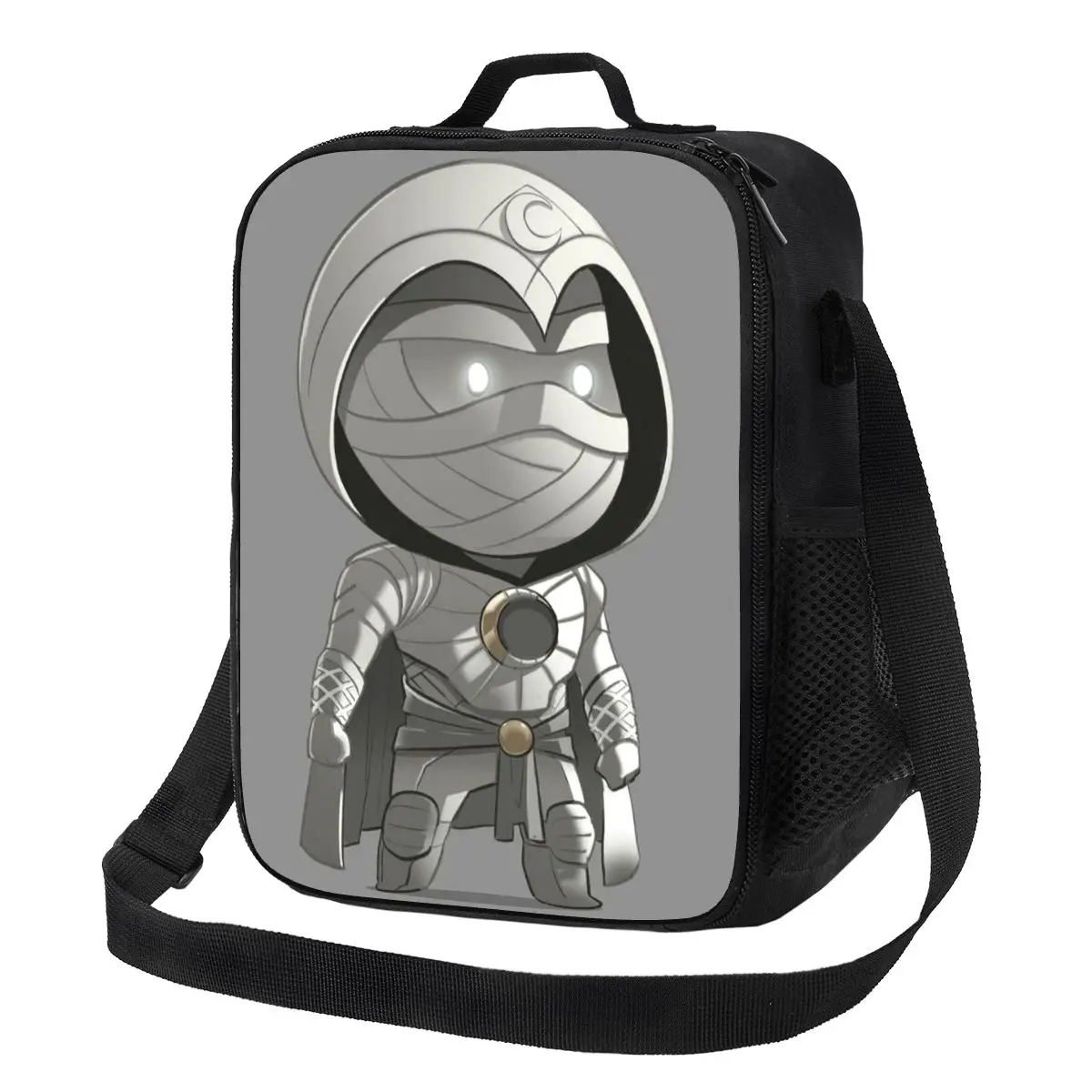 

Термоизолированные сумки для обедов Custom Moon Movie Knight, многоразовые сумки для обедов для работы, школы, путешествий, многофункциональная коробка для еды Bento