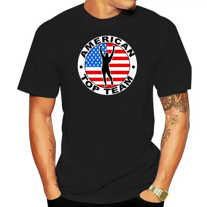 American Top Team BJJ Martial Artser Brazilian Jiu Jitsu T-Shirt Men  Adult Slim Fit T Shirt S-XXxl High Quality Top Tee