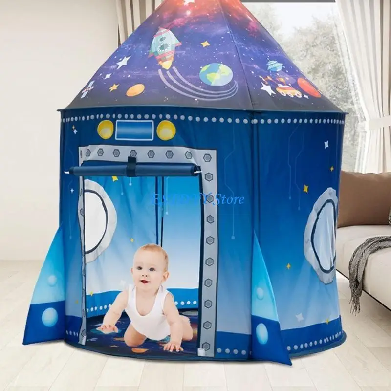 

G6DE Folding Teepee Tent Kid Tent Wigwam-Children Play Tent-Baby Play House-Decor