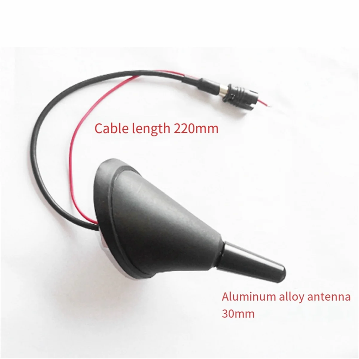 Car Radio Antenna Roof Mount Aerial with Amplifier SMB Connector Universal Car Thread Antenna