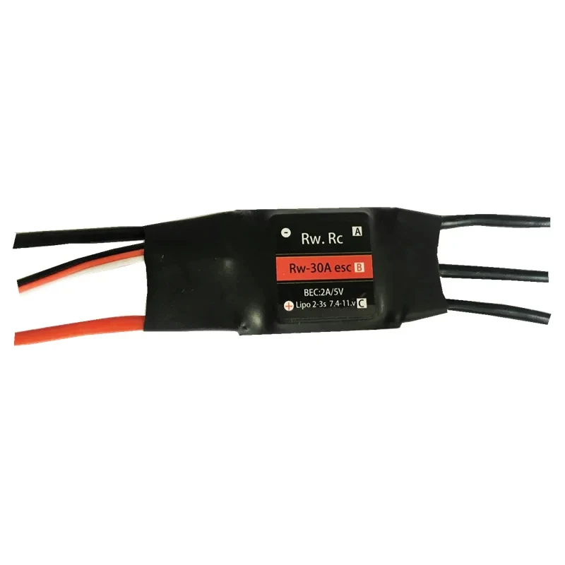 RW.RC 2-6S 30A/50A/70A/125A/200A ESC 5V/2A 5V/5A UBEC Brushless Speed Controller ESC per RC Car Boat