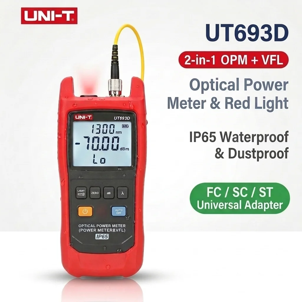 uni-t-ut693d-mesureur-de-puissance-optique-localisateur-de-defauts-optiques-vfl-testeur-de-cables-a-fibre-optique-portatif-indice-de-protection-ip65-detection-des-points-de-rupture-connecteurs-fc-sc-st
