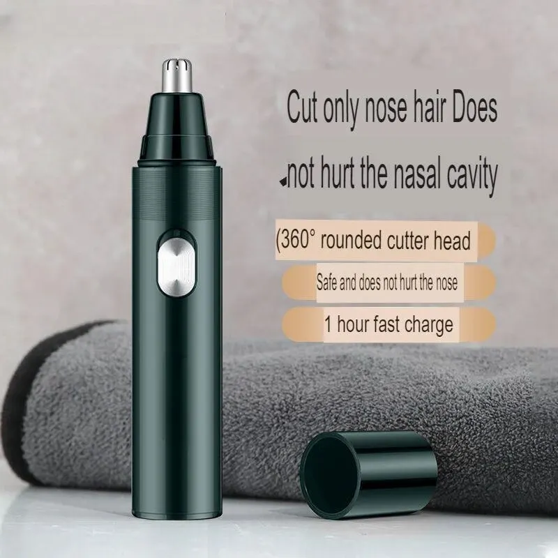 Триммер для волос в носу Chigo ZD5, электрическая бритва для мужчин, машинка для очистки волос в носу, перезаряжаемая машинка для мужчин и женщин