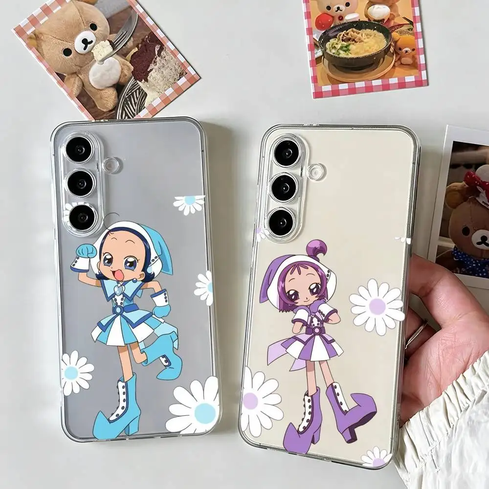 Cute O-Ojamajos D-Doremis  Phone Case For SamsungA10,12,20,21S,30,31,40,50,51,52,70,71 Transparent Cover