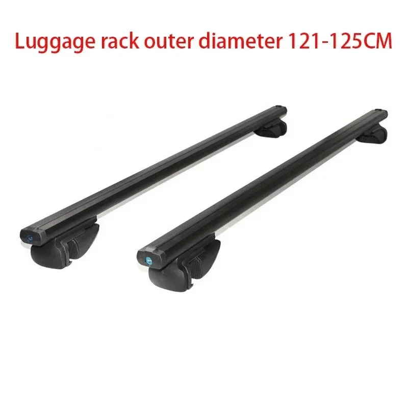 `High Quality 2Pcs 120 135CM Universal Roof Bars With Side Rails Carry Kayak Snowboard Cargo Heavy Duty Sport Fit`