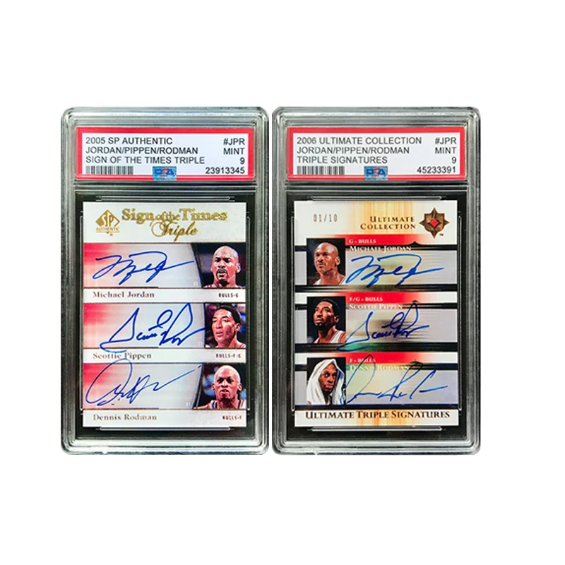 Panini DIY 1999UD NBA مايكل جوردان 2000-01UD كوبي براينت ليبرون جيمس بطاقة توقيع كرة السلة ستار بطاقة بطاقات التداول هدية #2