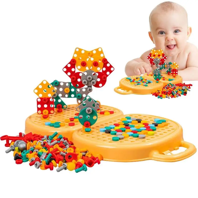 Kids Drill Toy Toys Building Tools Toys Building Tools Sensory Toys For Toddler Vivid Colors Construction Engineering Building