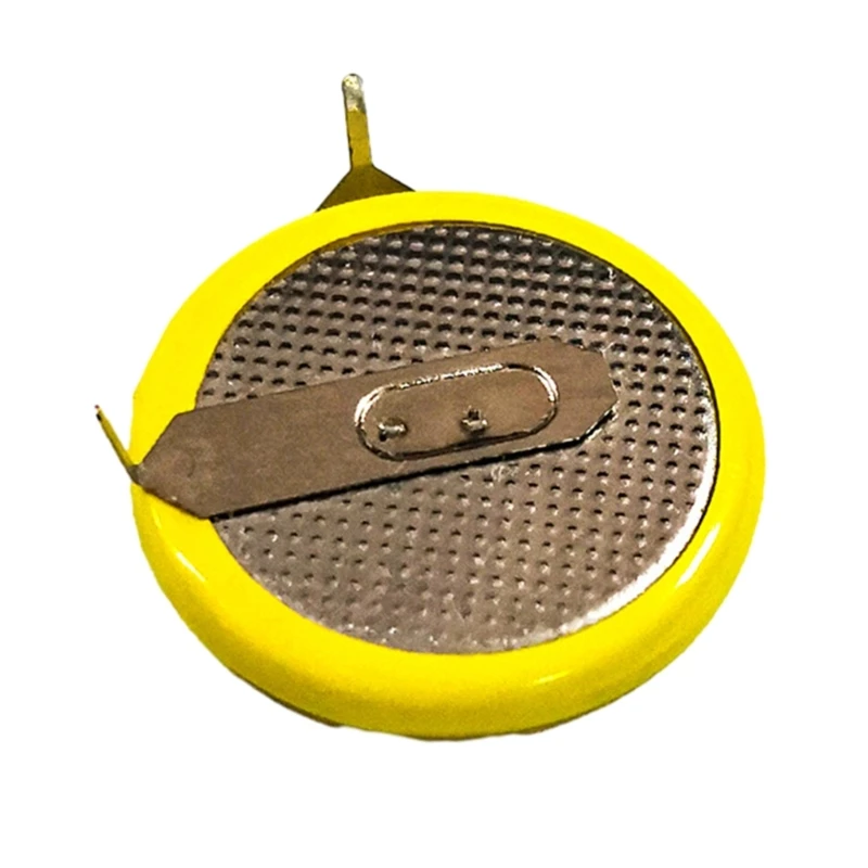 090F 2 Pack LIR2025 LIR 2025 3.6V بطاريات ليثيوم قابلة لإعادة الشحن مع دبابيس لعملية التحكم عن بُعد