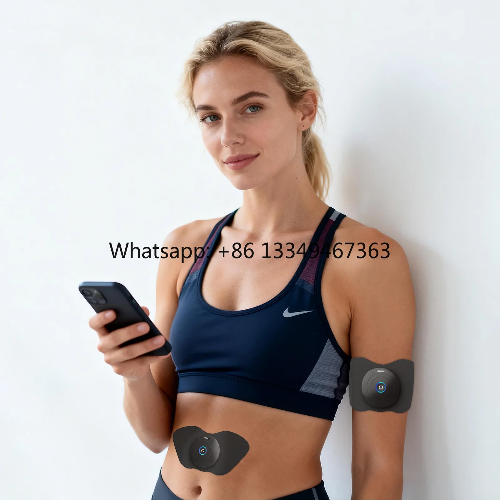 

Wireless EMS Muscle Building Body Pain Relief One for Two Dual Output App Control TENS Massage Machine 12 Modes 20