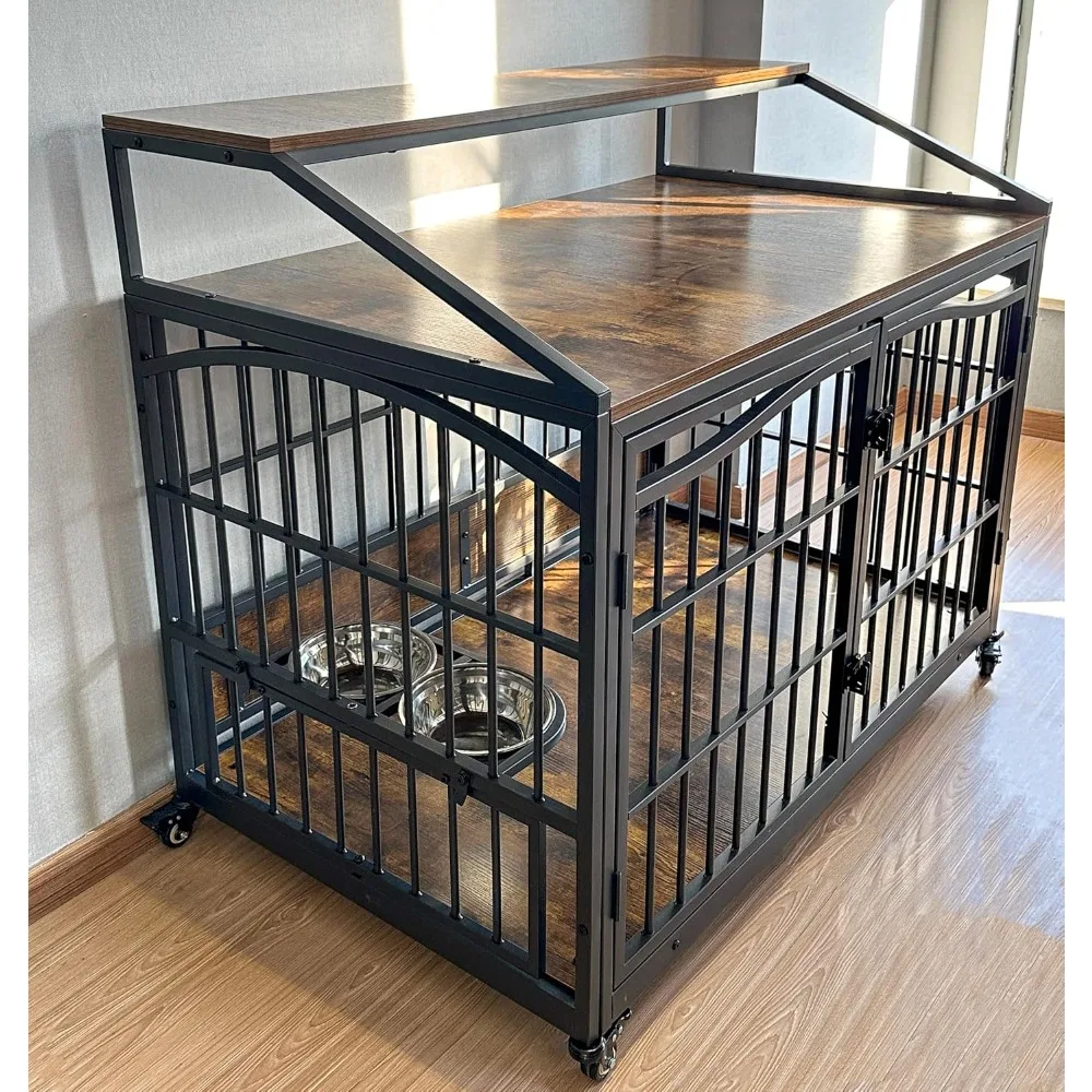 XXL Wooden Dog Crate Furniture 6