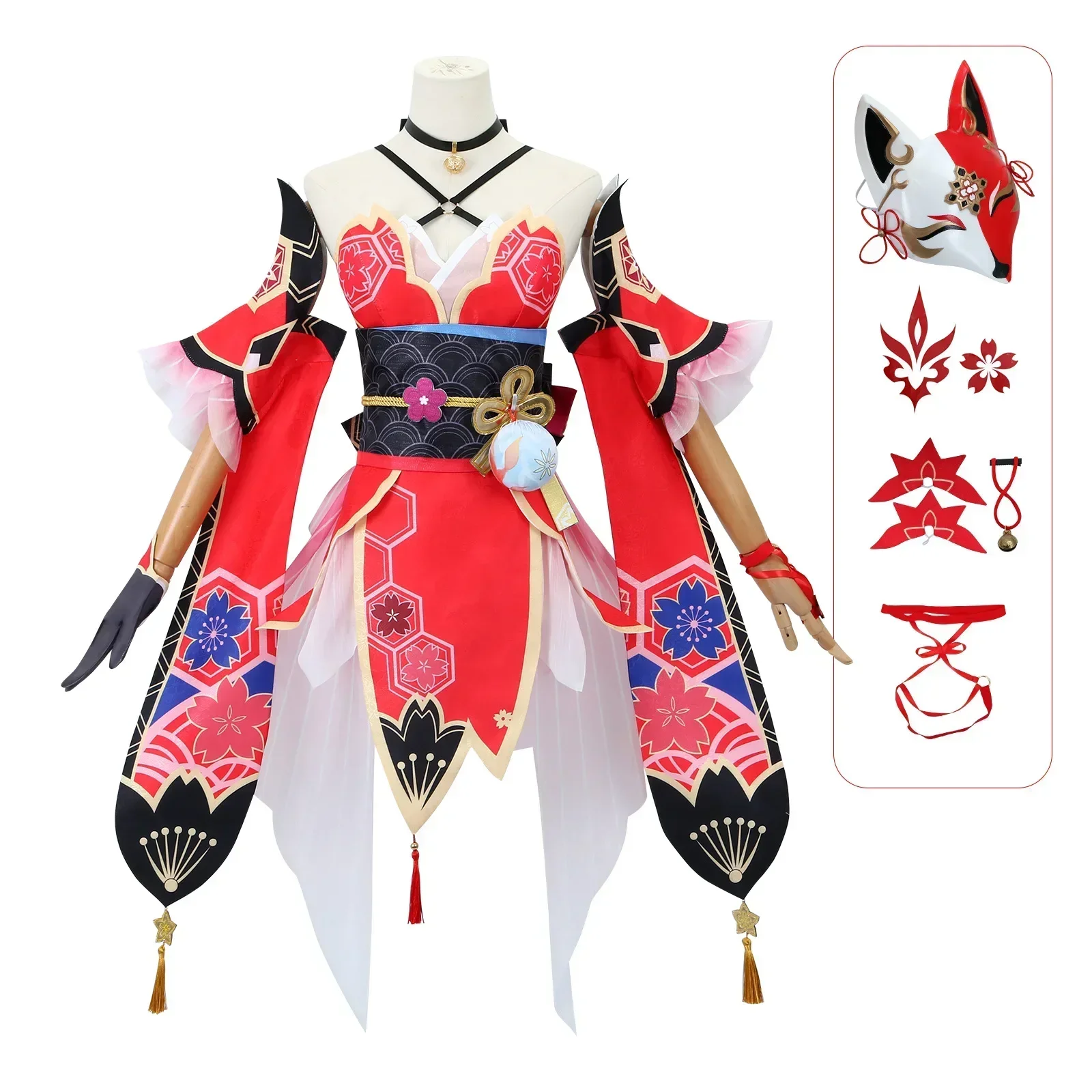 Fantasia Cosplay para homens, roupas de personagens do jogo, carril Honkai Star, uniforme de carnaval, anime trajes de Halloween, peruca