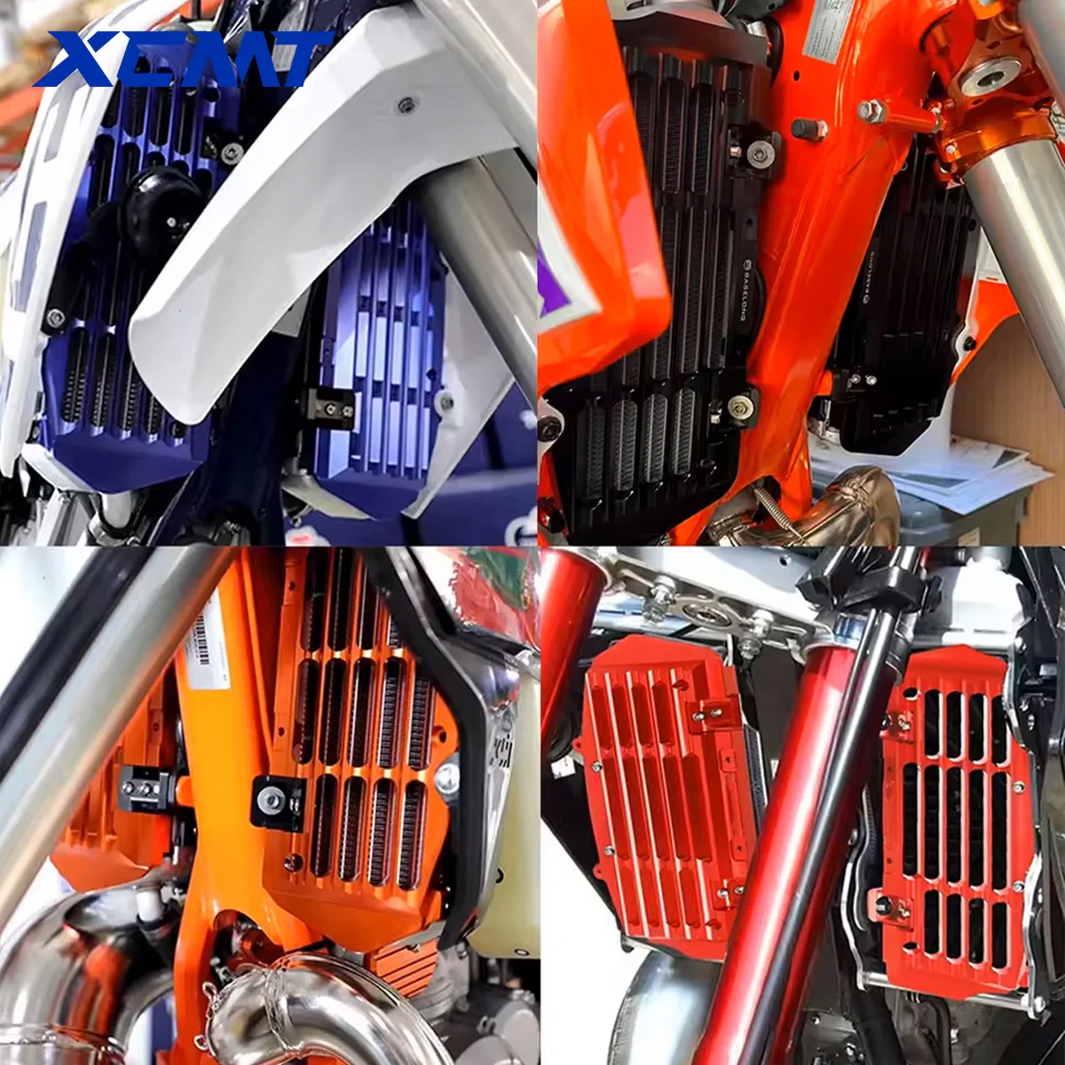 

For KTM EXC XCF XC EXCF XCFW TPI Six Days 125 250 300 350 400 450 500 2017-2023 2024 Radiator Grille Guard Grill Cover Protector